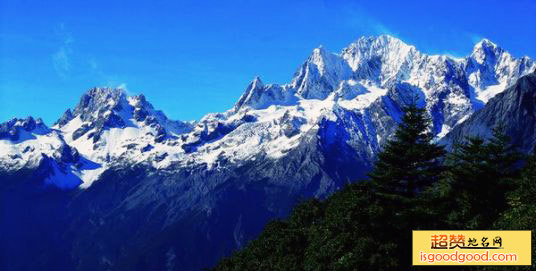 达美拥雪山