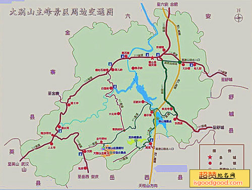 大别山主峰景区